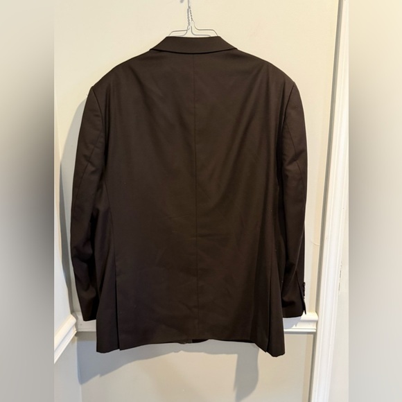 Vintage BC Bulgari Solid Brown  Men's Suit Jacket Blazer Sport Coat‎ 30/60 - Picture 10 of 10